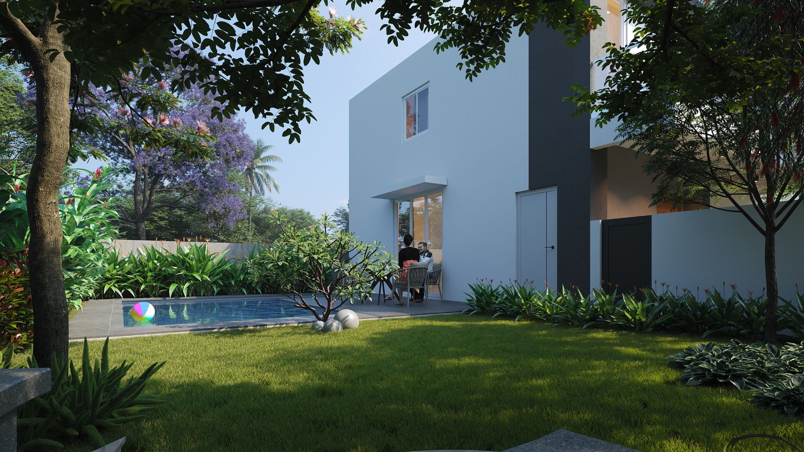 Private pool villa